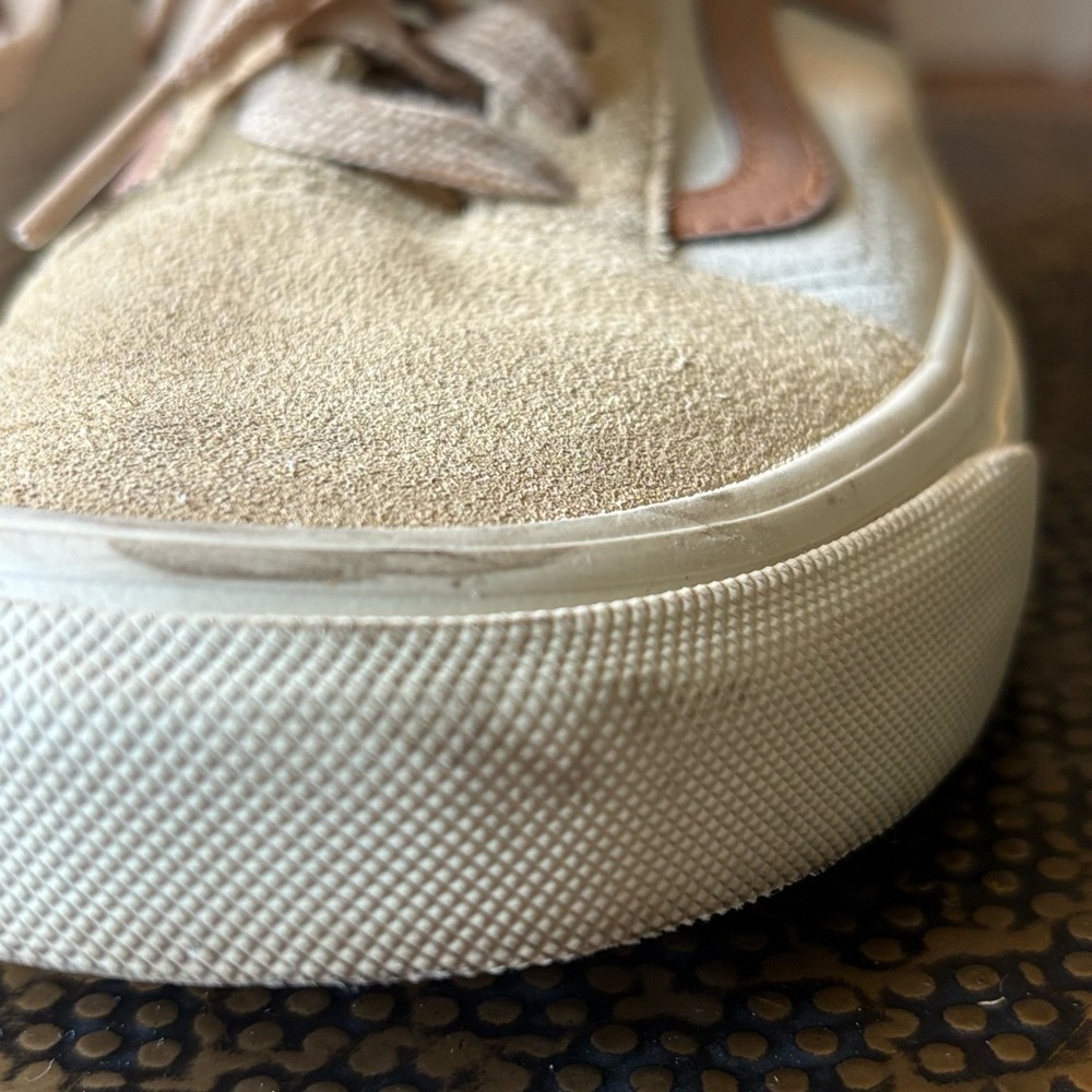 Vans X Madewell Lace Up Camel Sneakers - Picture 6 of 11